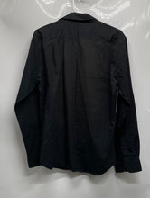 Load image into Gallery viewer, Beverly Hills Polo Club Mens Black Long Sleeve Button-Up Shirt Size Medium