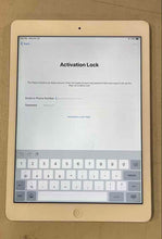 Load image into Gallery viewer, Apple iPad Air Silver iOS Tablet Model A1474 Powers On For Parts