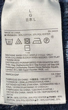 Load image into Gallery viewer, Gap Womens Blue Heather Long Sleeve Drawstring Pullover Hoodie Size Large