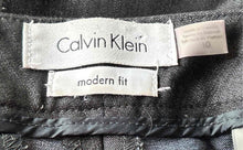 Load image into Gallery viewer, Calvin Klein Womens Gray Modern Fit Straight Leg Dress Pants Size 10