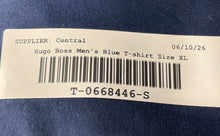 Load image into Gallery viewer, Hugo Boss Mens Blue Short Sleeve Collared Regular Fit Polo Shirt Size XL