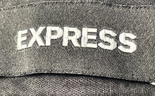 Load image into Gallery viewer, Express Womens Editor Black Flat Front Barely Boot Low Rise Dress Pants XS