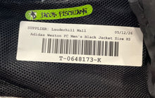 Load image into Gallery viewer, Adidas Mens Black Weston FC Hooded Full-Zip Tiro 21 Windbreaker Jacket Size XS