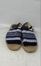 Load image into Gallery viewer, Michael Kors Womens Fisher Multicolor Monogram Flat Espadrille Sandals Size 6.5M