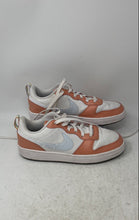 Load image into Gallery viewer, Nike Boys Court Borough Low 2 SE DM1216-100 White Pink Tennis Shoes Size 7Y