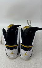 Load image into Gallery viewer, Nike Kids Air Jordan 6 Retro White Yellow Black Lace-Up Sneaker Shoes Size 3Y