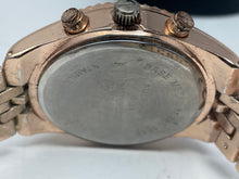 Load image into Gallery viewer, Folio Women's Rose Gold-Tone Link Band Analog Watch (NCL)