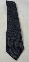 Load image into Gallery viewer, Bugatti Mens Dark Blue Printed Adjustable Formal Pointed Tie One Size