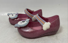 Load image into Gallery viewer, Mini Melissa Girls Ultragirl Unicorn Pink Sparkling Mary Jane Flats Sz 5 In Box