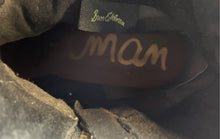 Load image into Gallery viewer, Sam Edelman Womens Black Leather Zipper Block Ankle Boots Size 10M