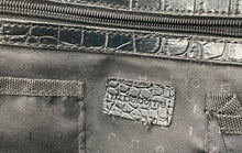 Load image into Gallery viewer, Liz Claiborne Womens Black Quilted Charm Inner Pockets Double Handle Tote Bag