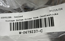 Load image into Gallery viewer, Vintage Gorham Silver-Tone Metal Classic Design Candlestick Holder Collectible