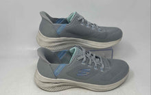 Load image into Gallery viewer, Skechers Womens Swift Fit Multicolor Slip-On Low Top Running Shoes Size 7.5