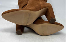 Load image into Gallery viewer, Banana Republic Womens Spaniel Brown Vegan Suede Slouchy Booties Size 7