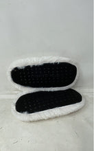 Load image into Gallery viewer, Sanrio Womens White Pink Hello Kitty Winter Warm Fluffy Slip-On Slippers