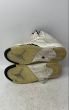 Load image into Gallery viewer, Nike Kids Jordan 5 Retro SE FQ3682-100 White Leather Basketball Shoes Size 7Y