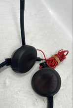 Load image into Gallery viewer, Poly Black Red Noise Cancelling On-Ear Wired Headphones With Case Not Tested