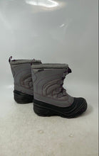 Load image into Gallery viewer, The North Face Girls Alpenglow IV Gray Purple Waterproof Snow Boots Size 3