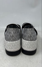 Load image into Gallery viewer, Michael Kors Womens White Black Round Toe Slip-On Sneaker Shoes Size 9M