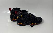 Load image into Gallery viewer, Nike Boys Air Jordan 7 Retro Citrus Yellow & Black Sneakers Shoes Size 1Y