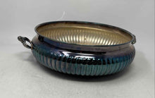 Load image into Gallery viewer, Vintage Silverplate Ribbed Handles Tableware Kitchenware Flatware Serving Bowl