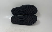 Load image into Gallery viewer, Adidas Mens Reptossage Black Green Slip-On Open Toe Slide Sandals Size 7