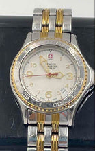 Load image into Gallery viewer, Authentic Wenger Swiss Military Women's Gold Tone/Silver Tone Watch.