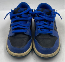 Load image into Gallery viewer, Authentic Nike Boys Dunk Low CW1590-001 Blue Black Lace-Up Sneaker Shoes Sz 4.5Y