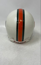 Load image into Gallery viewer, Riddell Speed White Red Black Miami Hurricanes Football Helmet Size Mini