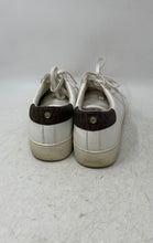 Load image into Gallery viewer, Michael Kors Womens Keaton White Brown Low Top Lace-Up Sneakers Shoes Size 9.5M