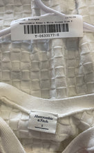 Load image into Gallery viewer, Abercrombie & Fitch Womens White Sleeveless Scoop Neck Tank Top Size Small
