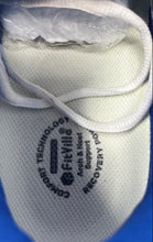 Load image into Gallery viewer, FitVille Mens White Blue Lace-Up Low Top Sports Sneakers Shoes Size EUR 48