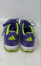Load image into Gallery viewer, Adidas Mens F50 League Indoor Purple Lemon Lace-Up Soccer Cleats Size 6.5