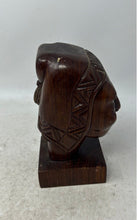 Load image into Gallery viewer, Indonesian Collectible Classic Tribal Head Decoration Wooden Sculpture