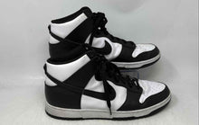Load image into Gallery viewer, Nike Mens Dunk High Retro White Black Lace-Up Sneaker Shoes Size 12.5