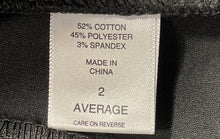 Load image into Gallery viewer, 7th Avenue Design Studio Womens Black Flat Front Pockets Dress Pants Size 2