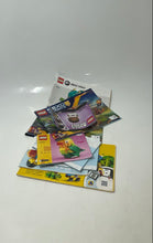 Load image into Gallery viewer, Lot Of 10 Pcs Assorted Lego Large Print Mixed Instruction Manuals For Age 3+