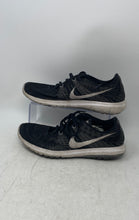 Load image into Gallery viewer, Nike Womens Flex Fury 705299-006 Black White Lace-Up Running Shoes Size 9.5