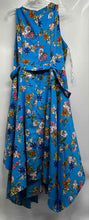 Load image into Gallery viewer, Calvin Klein Womens Multicolor Floral Sleeveless Midi Fit & Flare Dress No Size