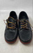 Load image into Gallery viewer, Sebago Mens Black And Brown Leather Lace-Up Low Top Moccasin Shoes Size 13M
