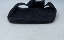 Load image into Gallery viewer, Tommy Hilfiger Womens Black Monogram Print Adjustable Strap Fanny Pack Bag