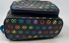 Load image into Gallery viewer, Loungefly Unisex Kids Multicolor Printed Marvel Pride Collection Mini Backpack