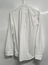 Load image into Gallery viewer, Express Mens White Long Sleeve Slim Collared Button-Up Shirt Size Medium