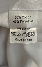 Load image into Gallery viewer, TMG Italy Mens White Collared Long Sleeve Dress Shirt Size 17.5