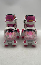 Load image into Gallery viewer, Roller Derby Girls Fun Roll Pink And White Roller Skates Size 11.5C