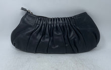 Load image into Gallery viewer, Kenneth Cole Womens Black Leather Zipper Inner Pockets Mini Clutch Pouch Wallet