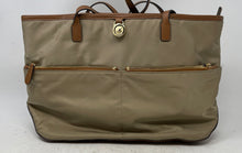 Load image into Gallery viewer, Michael Kors Womens Kempton Brown Double Handle Pockets Zip Top Lined Tote Bag
