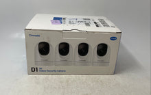 Load image into Gallery viewer, Cinnado Model D1 2K Indoor Security & Surveillance Camera 4 Pcs In Box Untested