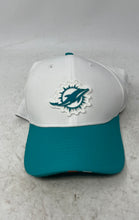 Load image into Gallery viewer, New Era Mens Green Black NFL Miami Dolphins Snapback Cap Size Medium/Large