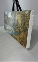 Load image into Gallery viewer, Vertical Tropical River Framed Art Print On Canvas Signed By Lynn Fecteau